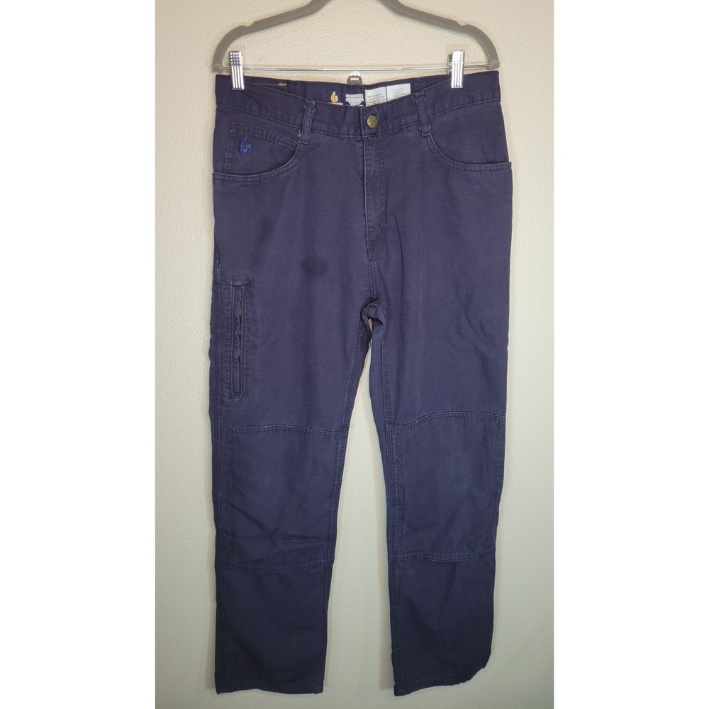 LAPCO FR Flame Resistant Work‎ Pants 32x32 Navy NFPA 70E ASTM F1506